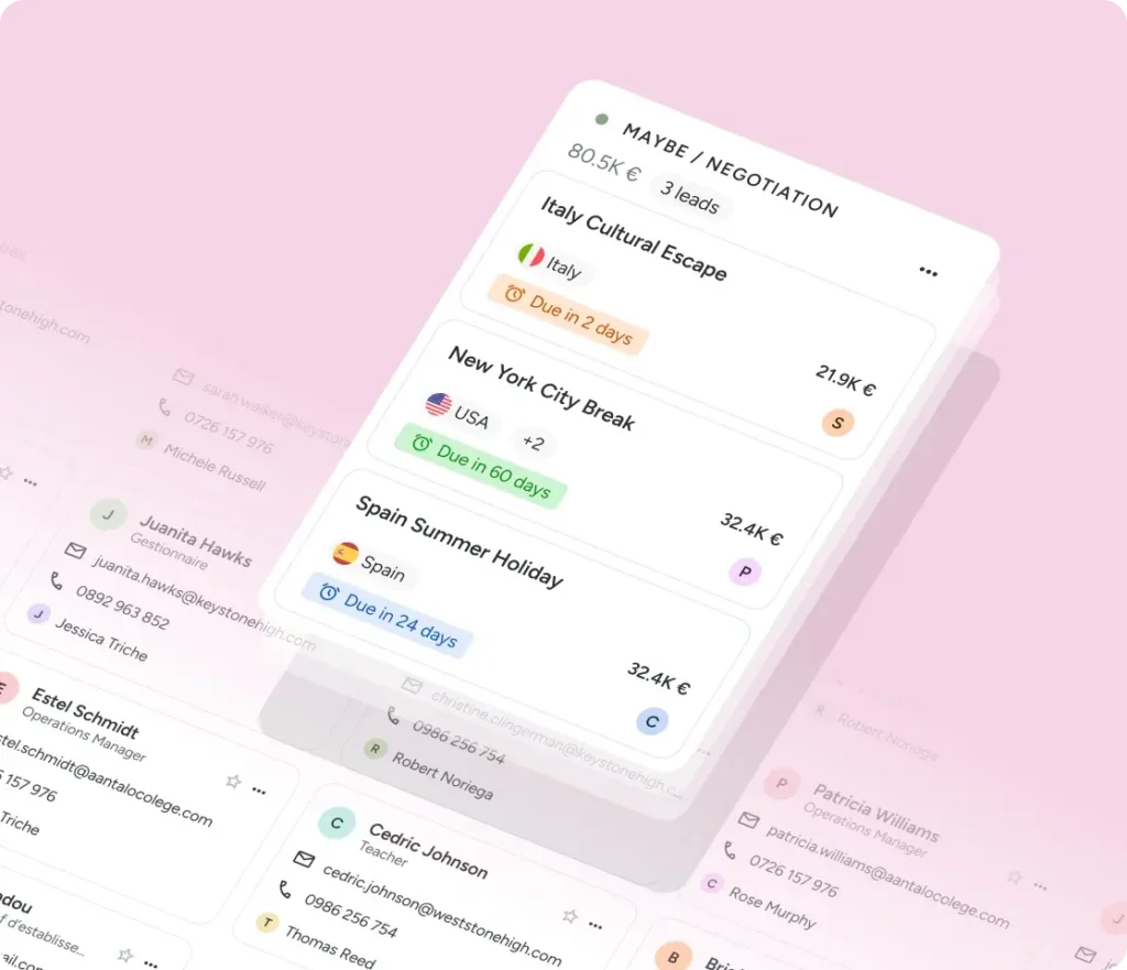 Pipeline view Caladeo