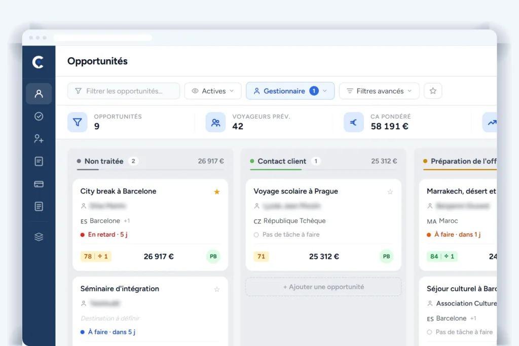 CRM & Gestion commerciale