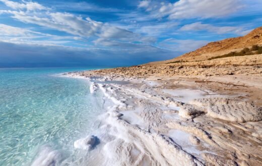 Le littoral de la Mer Morte